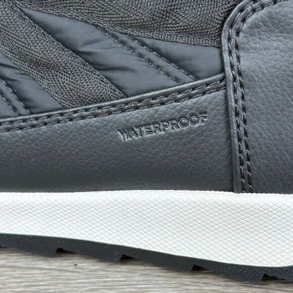 Sorel Whitney II Short Lace Warm Waterproof Little Girl Sz 3 Black Snow Boots - Picture 12 of 12